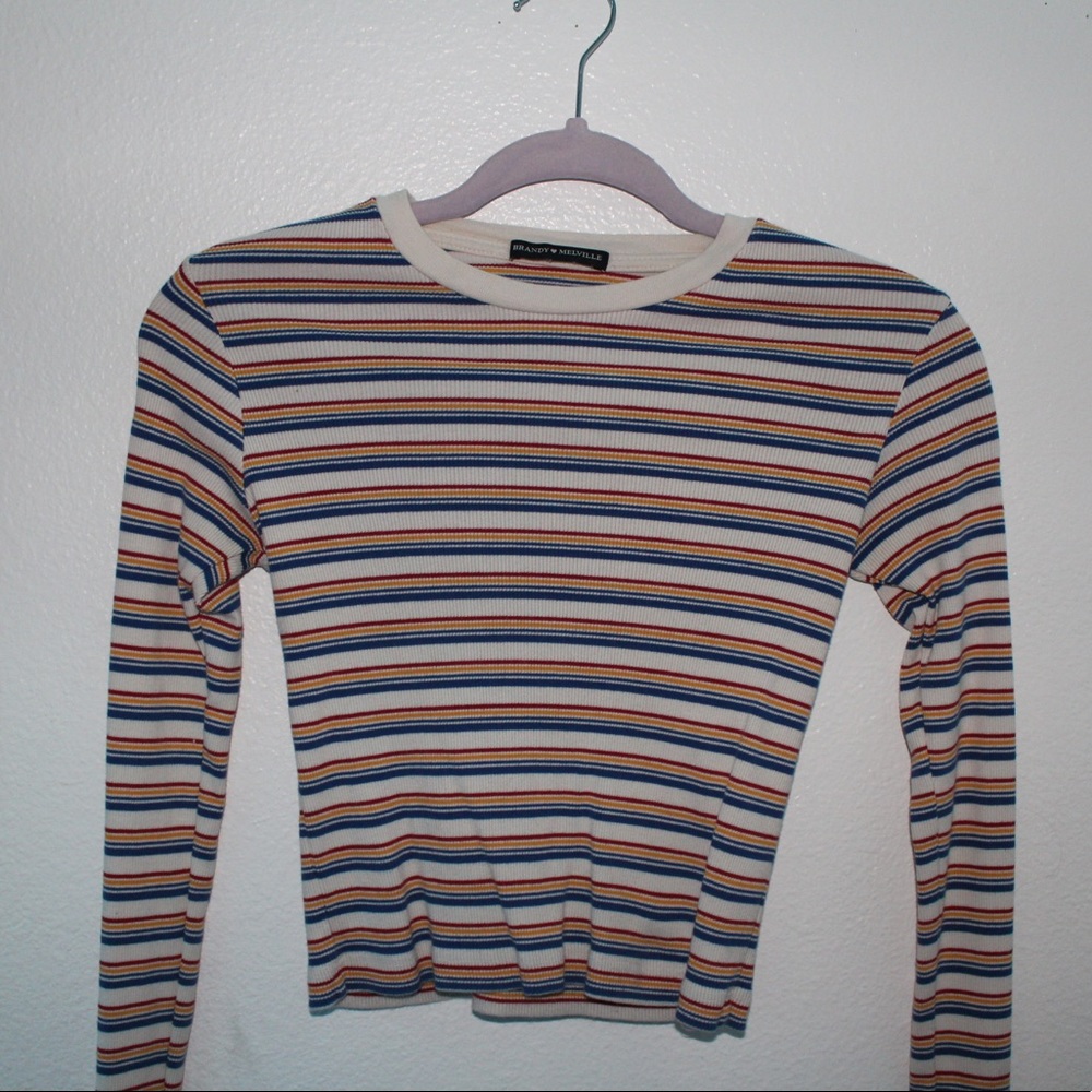 Brandy Melville Long Sleeve Crop